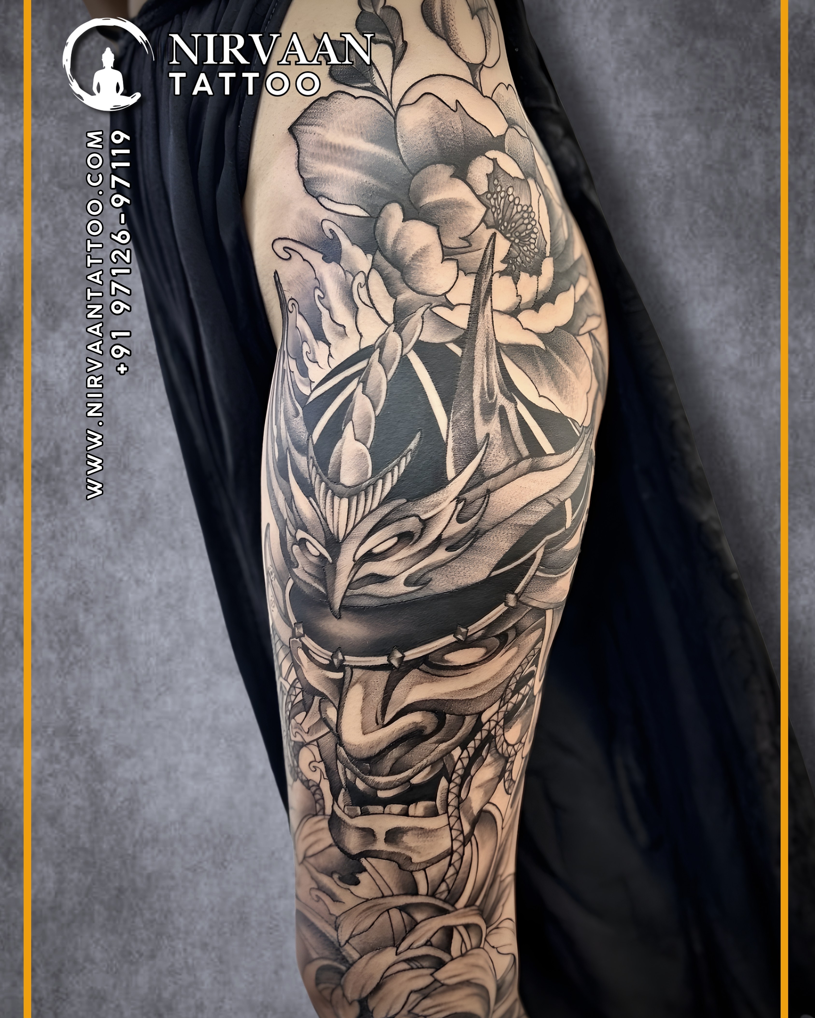 Hannya Mask Tattoo Best Studio